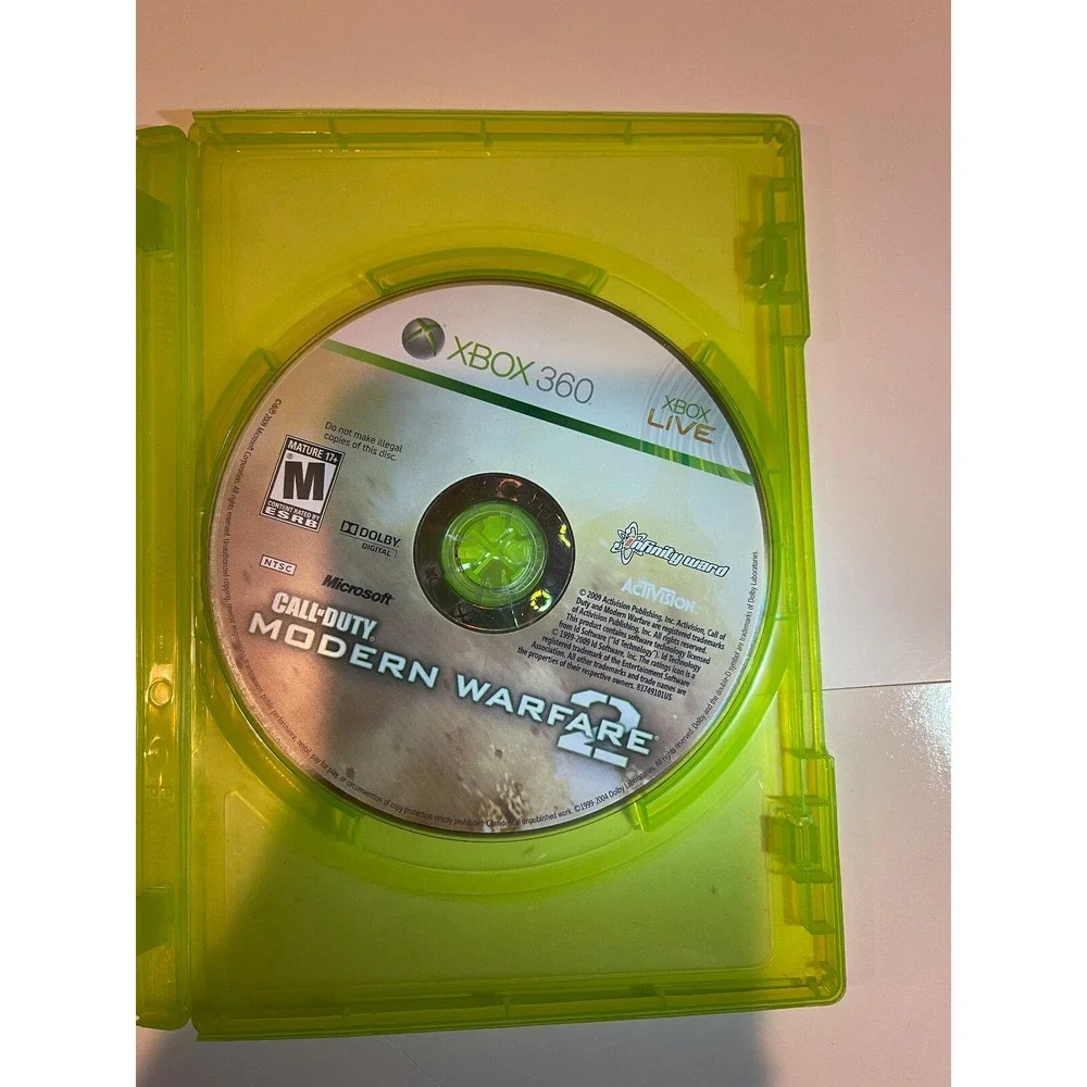 Xbox 360 Call of Duty Modern Warfare 2 Game